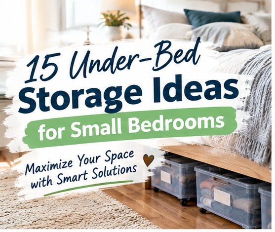 under bed storage ideas for small bedrooms