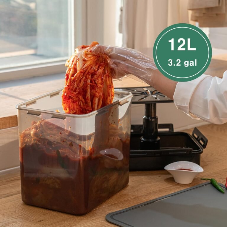 balwoo kimchi maker 12L container with fermented kimchi