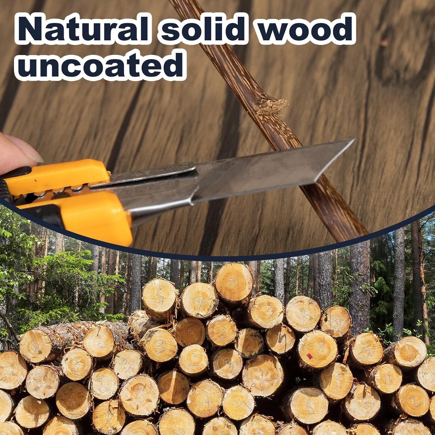 Natural uncoated solid wood zebrawood asian chopsticks set detail