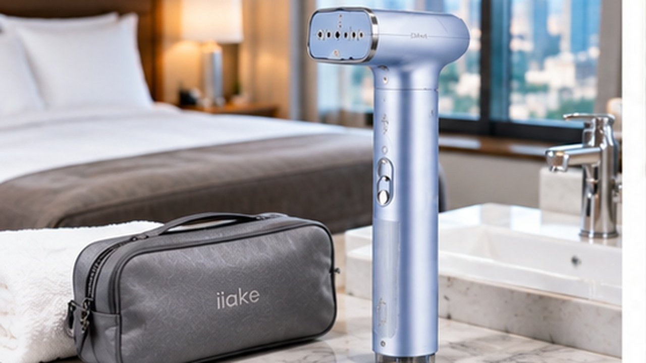 Using a travel clothes steamer in a hotel room