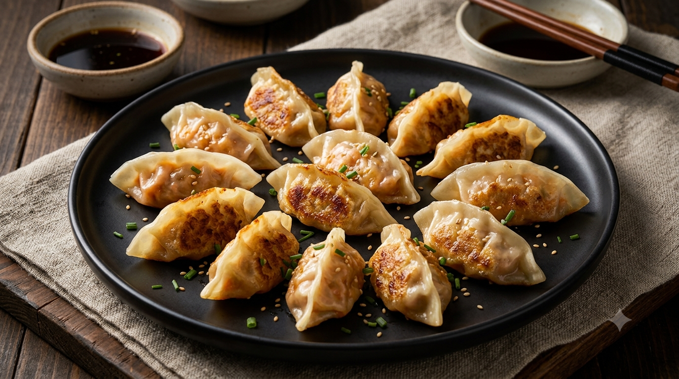 Kimchi Dumplings