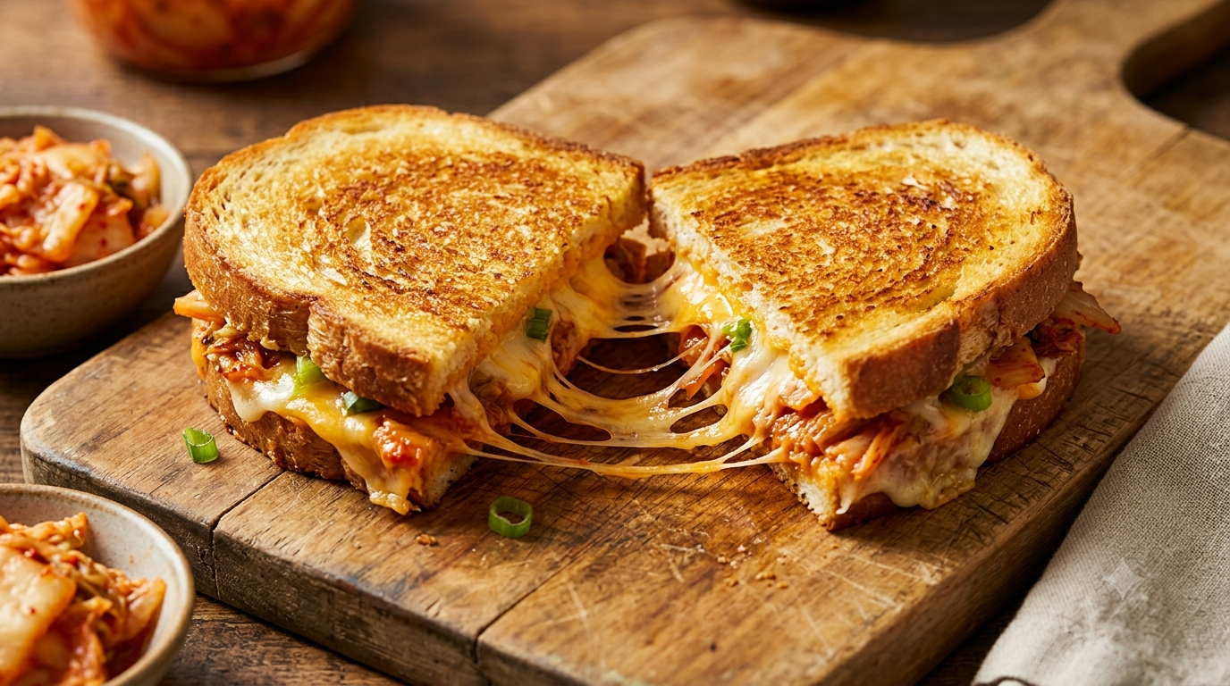 Kimchi Grilled Cheese